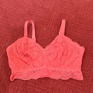 Cosabella 34dd/34f (medium curvy) Lace soft Bralette / Adjustable Straps NWOT